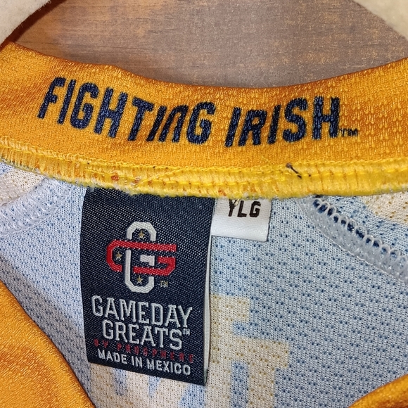 Notre Dame Jersey Youth L Gameday Greats - Picture 3 of 4
